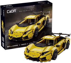 Klocki CaDA duże auto sportowe 49 cm samochód LP700 Sports Car 1805 element