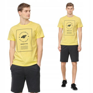 Koszulka Męska 4f Sportowa T-shirt Bawełna Xxl