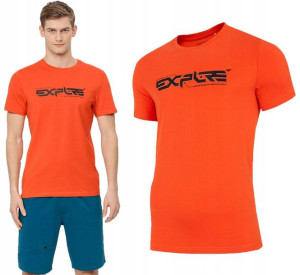 Koszulka Męska 4f Sportowa T-shirt Bawełna S