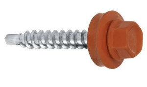 Wkręty Farmerskie 4,8x35 Ral 8004 Farmery 250szt