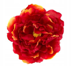 Peonia główka wyrobowa Kwiat Orange/Brown