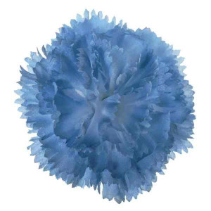 GOŹDZIK Główka sztuczne kwiaty blue