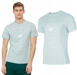 Koszulka Męska 4f Sportowa T-shirt Bawełna L