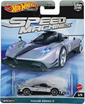 Hot Wheels Premium PAGANI ZONDA R SPEED MACHINES