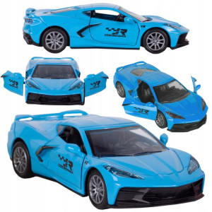 Metalowe Autko Auto Samochód Supercar Z Napędem