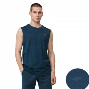 Koszulka Męska 4f Bez Rękawów T-shirt Bawełna L