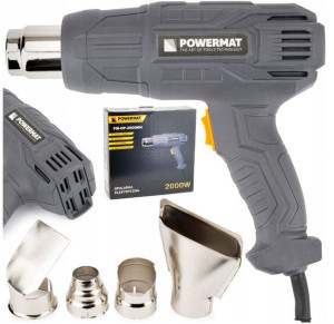 Opalarka Elektryczna 2 Biegi 4 Dysze 600c 2000w