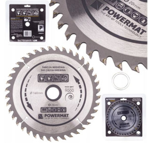 Tarcza WIDIOWA Do Drewna Piły Piła 160 x 20 mm 40Z