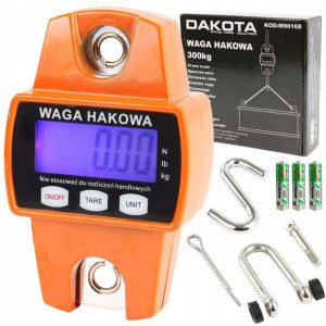 WAGA wisząca ELEKTRONICZNA hakowa PRZEMYSŁOWA 300