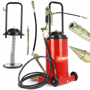 Smarownica Tawotnica Nożna 15l Metalowa + 4m Wąż