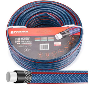 Wąż OGRODOWY Do Wody 1/2'' 50m 4 Warstwowy 22 Bar