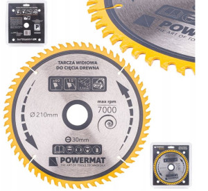 Tarcza Widiowa Do Drewna Piły Piła 210 X 30 Mm 60z