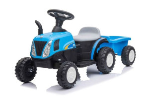 Traktor Na Akumulator Z Przyczepą Dzieci Światła