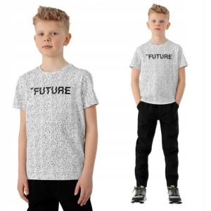 Koszulka Chłopięca 4f T-shirt Bawełna 140