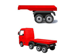 Naczepa Tira Autka Elektrycznego Mercedes Actros