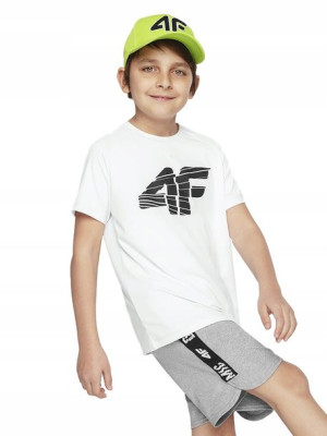 Koszulka Chłopięca 4f Sportowa Funkcyjna T-shirt