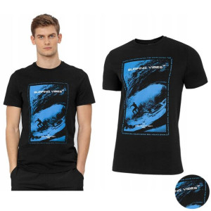 Koszulka Męska 4f Sportowa T-shirt Bawełna M