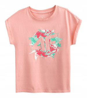 Koszulka Dziewczęca 4f T-shirt Bawełna 146