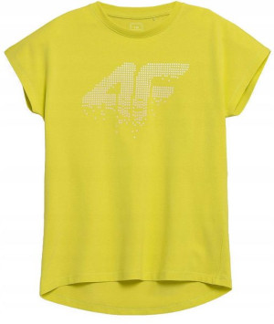 Koszulka Dziewczęca 4f T-shirt Bawełna 164
