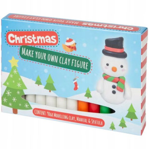 Zrób To Sam Bawłan Świąteczna Figurka Z Gliny Diy