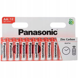 Baterie Cynkowo-węglowe Panasonic Aa 12 Sztuk