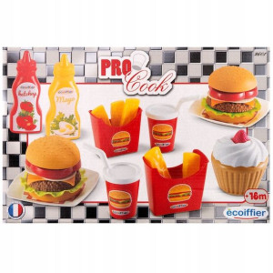 Jedzenie Zabawkowe Typu Fast Food Hamburger