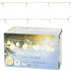 Lampki Ogrodowe Led 50szt 15metrów Girlanda