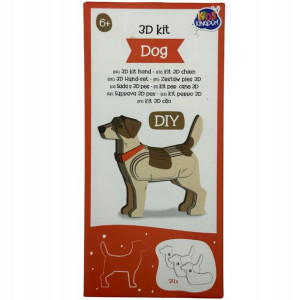 Zrób To Sam Diy Figurka 3d - Pies