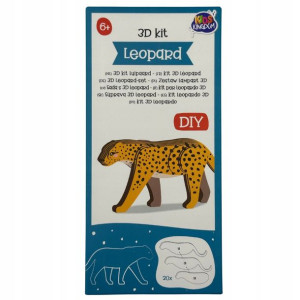 Zrób To Sam Diy Figurka 3d - Leopard
