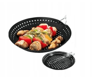 Patelnia Grillowa Śr. 30cm Do Pizzy Do Grilla