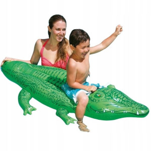 Dmuchany Krokodyl Aligator Do Pływania Dla Dzieci