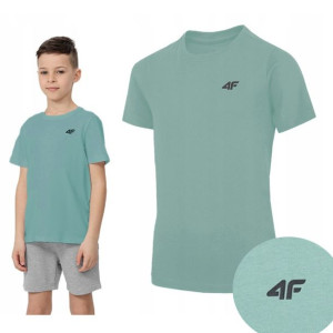 Koszulka Chłopięca 4f T-shirt Bawełna 128