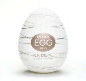 *Silky* Tenga Egg Japoński Masturbator Pochwa