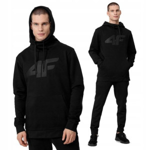 Bluza Męska 4f Sportowa Z Kapturem Dresowa Xxl