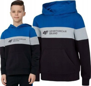 Bluza Chłopięca 4f Dresowa Kaptur Dziecięca 152