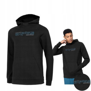 Bluza Męska 4f Sportowa Z Kapturem Dresowa L