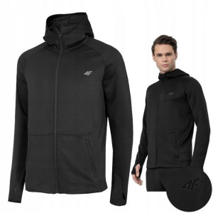 Bluza Męska 4f Funkcyjna Rozpinana Z Kapturem S