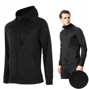 Bluza Męska 4f Funkcyjna Rozpinana Z Kapturem 3xl