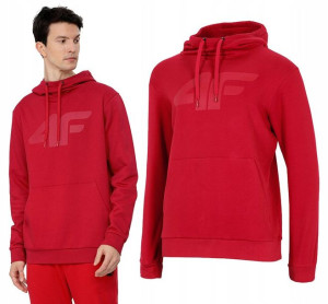 Bluza Męska 4f Sportowa Z Kapturem Dresowa Xl