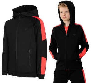 Bluza Chłopięca 4f Rozpinana Funkcyjna 134/140