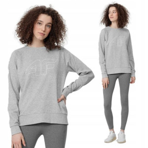 Bluza Damska 4f Sportowa Dresowa Bawełna Xs