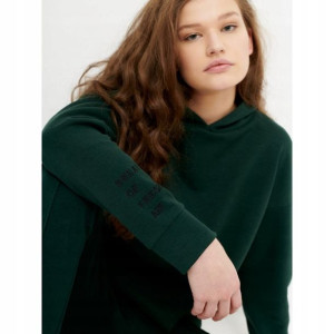 Bluza Damska Outhorn 4f Dresowa Bawełna Kaptur Xs