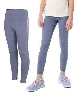 Legginsy Dziewczęce 4f Getry Leginsy Bawełna 164