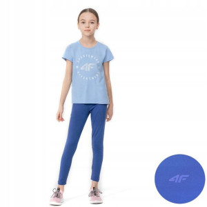 Legginsy Dziewczęce 4f Getry Leginsy Bawełna 152