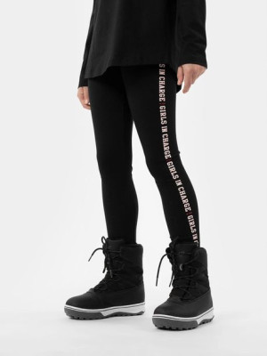 Legginsy Dziewczęce 4f Getry Leginsy Bawełna 146