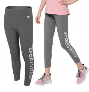 Legginsy Dziewczęce 4f Getry Leginsy Bawełna 152