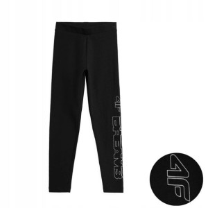 Legginsy Dziewczęce 4f Getry Bawełna 152