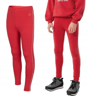 Legginsy Dziewczęce 4f Getry Leginsy Bawełna 164