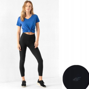 Legginsy Damskie 4f Getry Sportowe Długie M