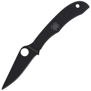 Nóż Spyderco HoneyBee Stainless Black Plain (C137BKP)